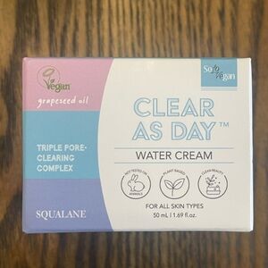 Clear As Day Water Cream